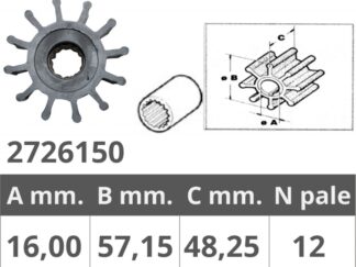 FINNORD Giranti GIRANTE POMPE JABSCO 13554-6001
