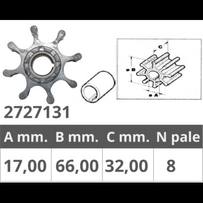 FINNORD Giranti GIRANTE POMPE RENAULT 48300006/7