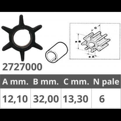 FINNORD Giranti Whitehead GIRANTE WHITEHEAD 2T 6-12 HP