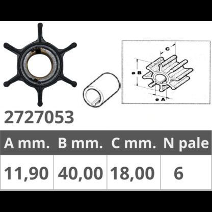 FINNORD Giranti Yamaha GIRANTE YAMAHA 2T 6-8 HP
