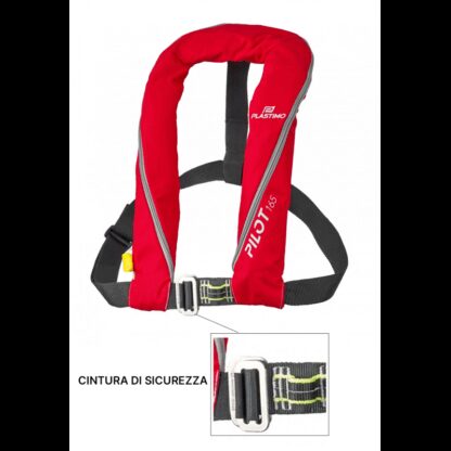 PLASTIMO Giubbotti di Salvataggio Plastimo PILOT 165N AUT. ROSSO - immagine 2
