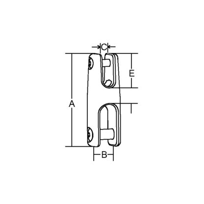 MARINE TOWN Giunti GIUNTO INOX 316 FISSO Ø MM.6-8 - immagine 2