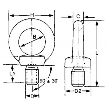 Golfari, Anelli GOLFARE INOX 316 MASCHIO Ø MM.10 - immagine 2