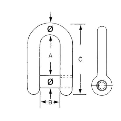 Grilli GRILLO INOX PERNO INCASSATO ØMM.12 - immagine 2