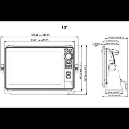 LOWRANCE Strumentazione Lowrance HDS PRO 9 SENZA TRASD. - immagine 3