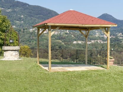 PERGOLE GAZEBO E CARPORT GAZEBO ETNA 315X315 - immagine 3
