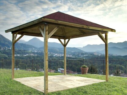 PERGOLE GAZEBO E CARPORT GAZEBO ETNA 315X315 - immagine 4