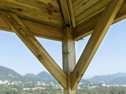 PERGOLE GAZEBO E CARPORT GAZEBO ETNA 315X315 - immagine 6