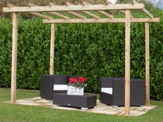 PERGOLE GAZEBO E CARPORT PERGOLA AUTOPORTANTE 300x400
