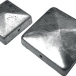 ACCESSORI PER CASETTE E PALI COPERCHIO INOX CM. 7X7