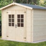 CASETTE IN ABETE GREZZO CASETTA SARA CM. 246X200