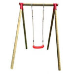 GIOCHI BAMBINI KIT ALTALENA SINGOLA PALO TONDO