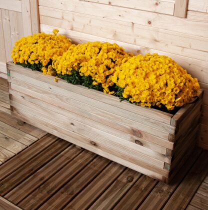 GRIGLIATI E FIORIERE FIORIERA MAXI CM 40x120x40h