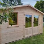 CASETTE IN ABETE GREZZO CASETTA SISSY CM 390X300