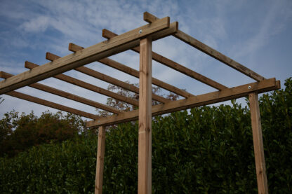 PERGOLE GAZEBO E CARPORT PERGOLA AUTOPORTANTE 240x300 - immagine 2
