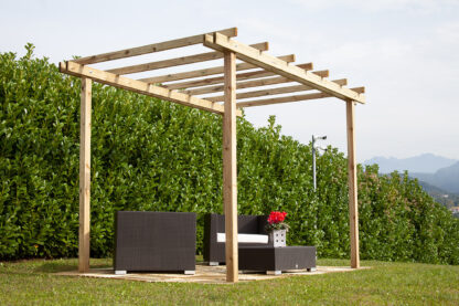 PERGOLE GAZEBO E CARPORT PERGOLA AUTOPORTANTE 240x300 - immagine 6