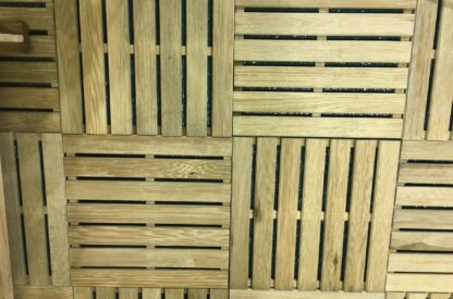 PAVIMENTAZIONI IN LEGNO MATTONELLA CM 50x50x2,8 - immagine 4