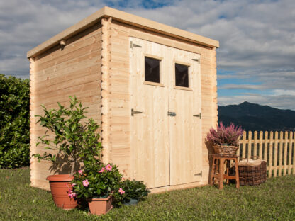 CASETTE IN ABETE GREZZO CASETTA BIRBA 200X200