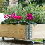 FIORIERA PRIMULA CM 40X80X28 H GRIGLIATI E FIORIERE