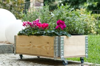 GRIGLIATI E FIORIERE FIORIERA PRIMULA CM 40X80X28 H