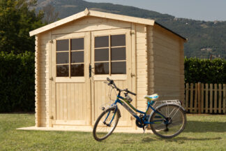 CASETTE IN ABETE GREZZO CASETTA NOEMI CM 250x250