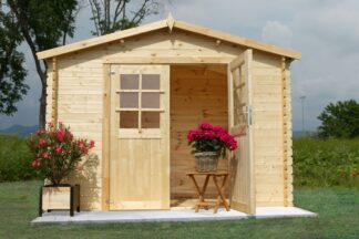 CASETTE IN ABETE GREZZO CASETTA AMBRA CM 300X200