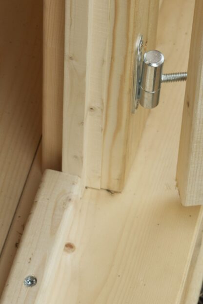 CASETTE IN ABETE GREZZO CASETTA AGNESE CM 200X300 - immagine 7