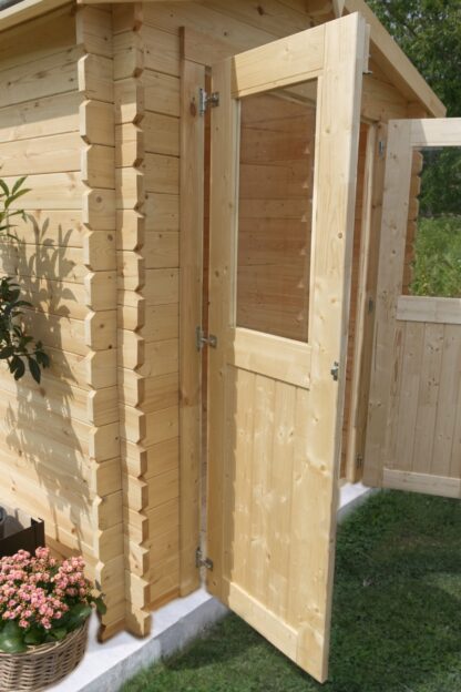 CASETTE IN ABETE GREZZO CASETTA AGNESE CM 200X300 - immagine 2