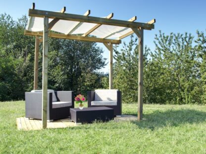 ACCESSORI PER PERGOLE TELO DI COPERTURA OBREGGIANTE 240X240