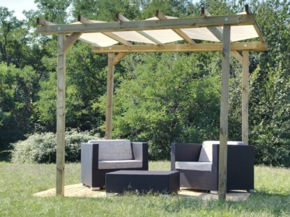 ACCESSORI PER PERGOLE TELO DI COPERTURA OBREGGIANTE 240X240 - immagine 3