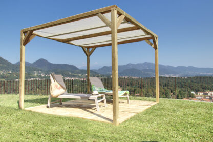 ACCESSORI PER PERGOLE TELO DI COPERTURA OBREGGIANTE - immagine 2