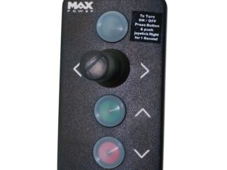 MAX POWER Accessori Eliche Manovra Max Power JOYSTICK  NERO  X RETRACT E VIP
