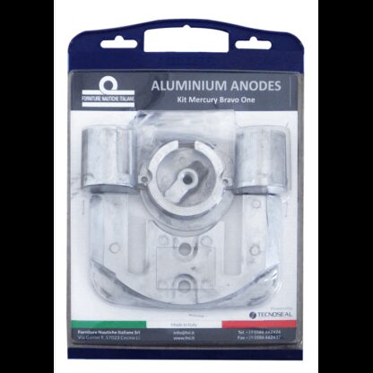 TECNOSEAL KIT Anodi Alluminio KIT ALLUMINIO MERCRUISER BRAVO I