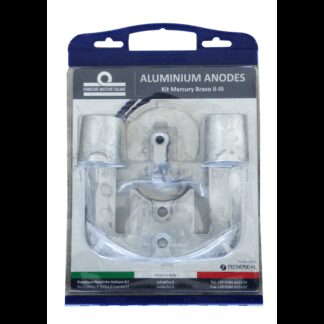 TECNOSEAL KIT Anodi Alluminio KIT ALLUM. MERCRUISER BRAVO II-III