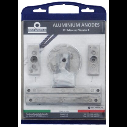 TECNOSEAL KIT Anodi Alluminio KIT ALLUM. MERCURY VERADO 4/OPTIMAX