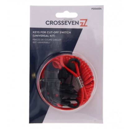 CROSSEVEN Chiavette di Sicurezza KIT CHIAVETTE SICUREZZA C/LACCIO - immagine 2