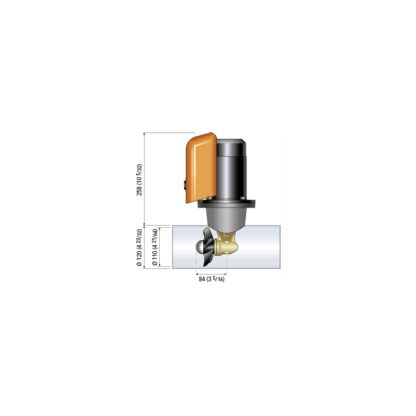 QUICK Eliche di Manovra Quick KIT COMPLETO ELICA BTQ 110-25 - immagine 2