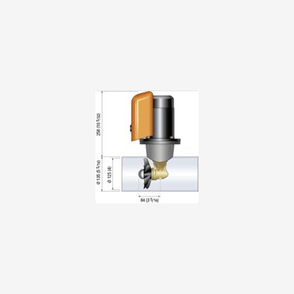 QUICK Eliche di Manovra Quick KIT COMPLETO ELICA BTQ 125-30 - immagine 2