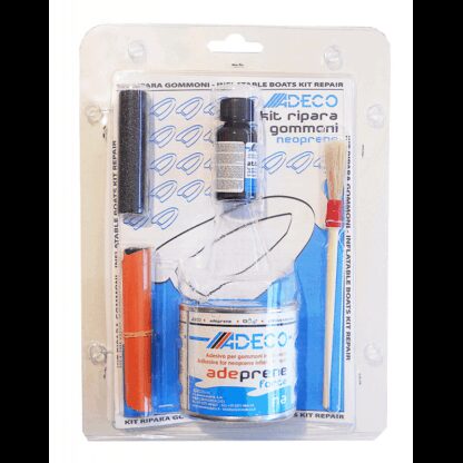ADECO Colle KIT RIPARAZIONE NEOPRENE GRIGIO