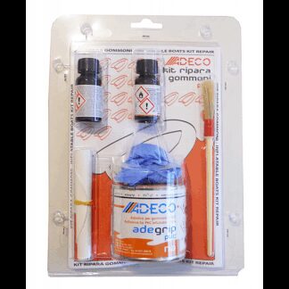 ADECO Colle KIT RIPARAZIONE PVC ARANCIO