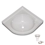 VECAM Lavelli, Pilette Scarico LAVELLO PVC AD ANGOLO