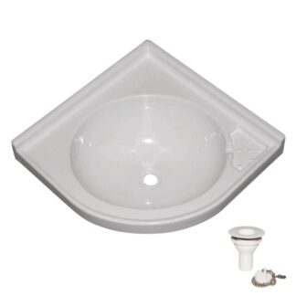 VECAM Lavelli, Pilette Scarico LAVELLO PVC AD ANGOLO