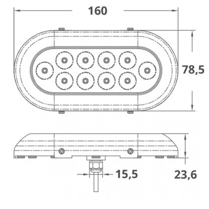 AAA Faretti a Led Subacquei,Sottoplance LUCE SUBACQUEA A LED (10X3W) - immagine 2