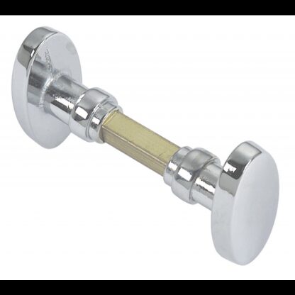 FORESTI Serrature Porte e Maniglie DOPPIO POMOLO OTTONE CROMATO