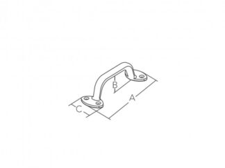 MARINE TOWN Maniglie Inox, Ottone, Pvc MANIGLIA INOX 316