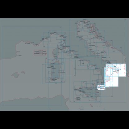 ISTITUTO IDROGRAFICO Carte Nautiche e Portolani DA PUNTA ALICE A TORRE CANNE