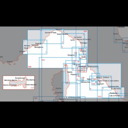 ISTITUTO IDROGRAFICO Carte Nautiche e Portolani DA NIZZA A PIOMBINO - immagine 3