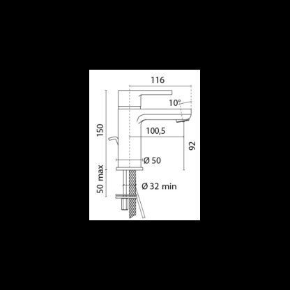 FORESTI Rubinetti MISCELATORE LAVABO ARENA - immagine 2