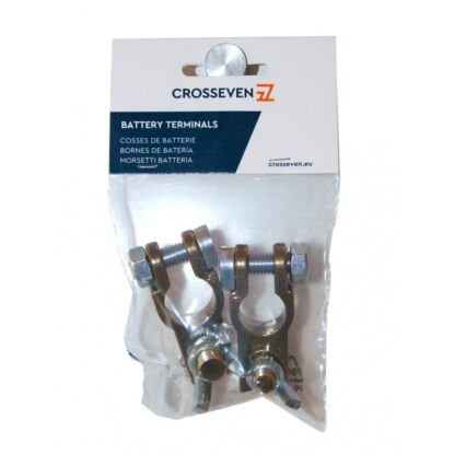 CROSSEVEN Batterie, Morsetti MORSETTO BATTERIA OTTONE M10+ - immagine 2