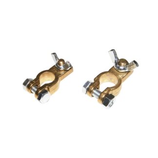 CROSSEVEN Batterie, Morsetti MORSETTO BATTERIA OTTONE M10+